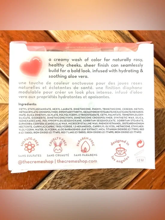 The Creme Shop Creme Blush Balm - Picture 2 of 5